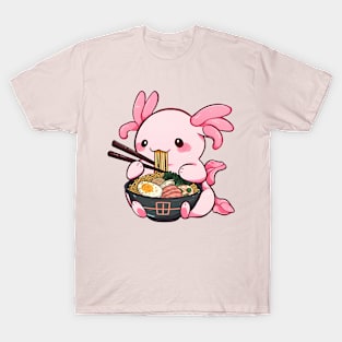 Ramen Axolotl T-Shirt